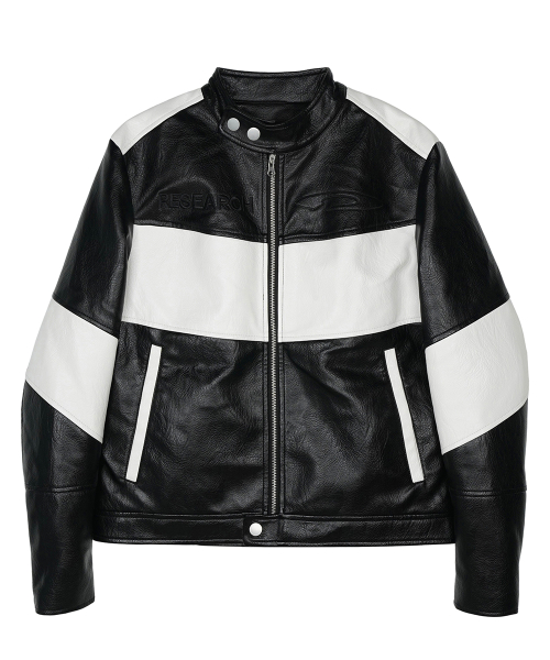 Biker стёганая куртка Black