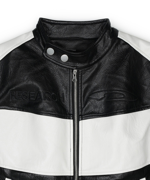 Biker стёганая куртка Black