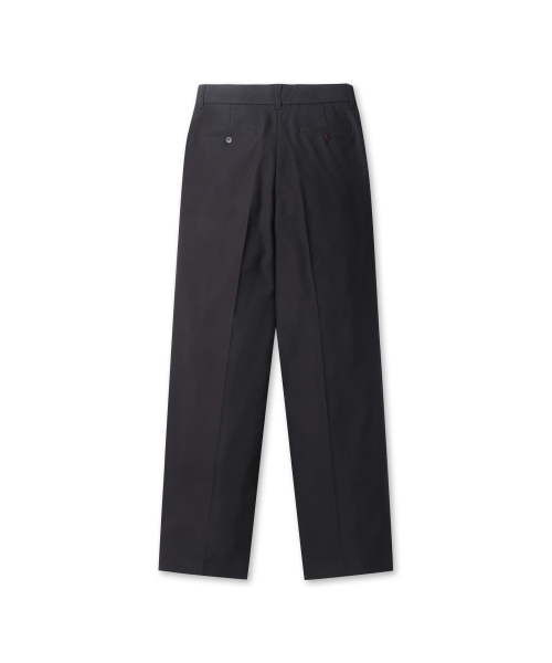 Широкие брюки со складками Two Tuck Wide Slacks BIPNX24911BKX