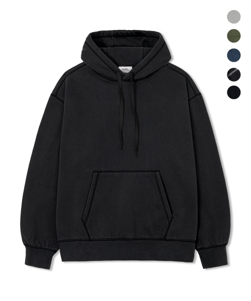 Худи на флисе Stonewash 5 цветов COOSTS255