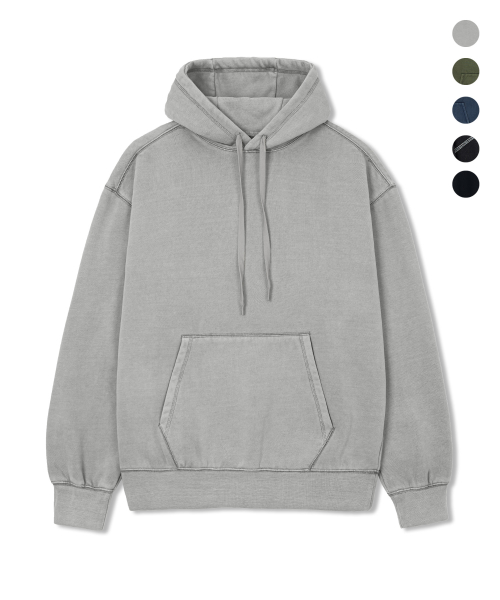 Худи на флисе Stonewash 5 цветов COOSTS255