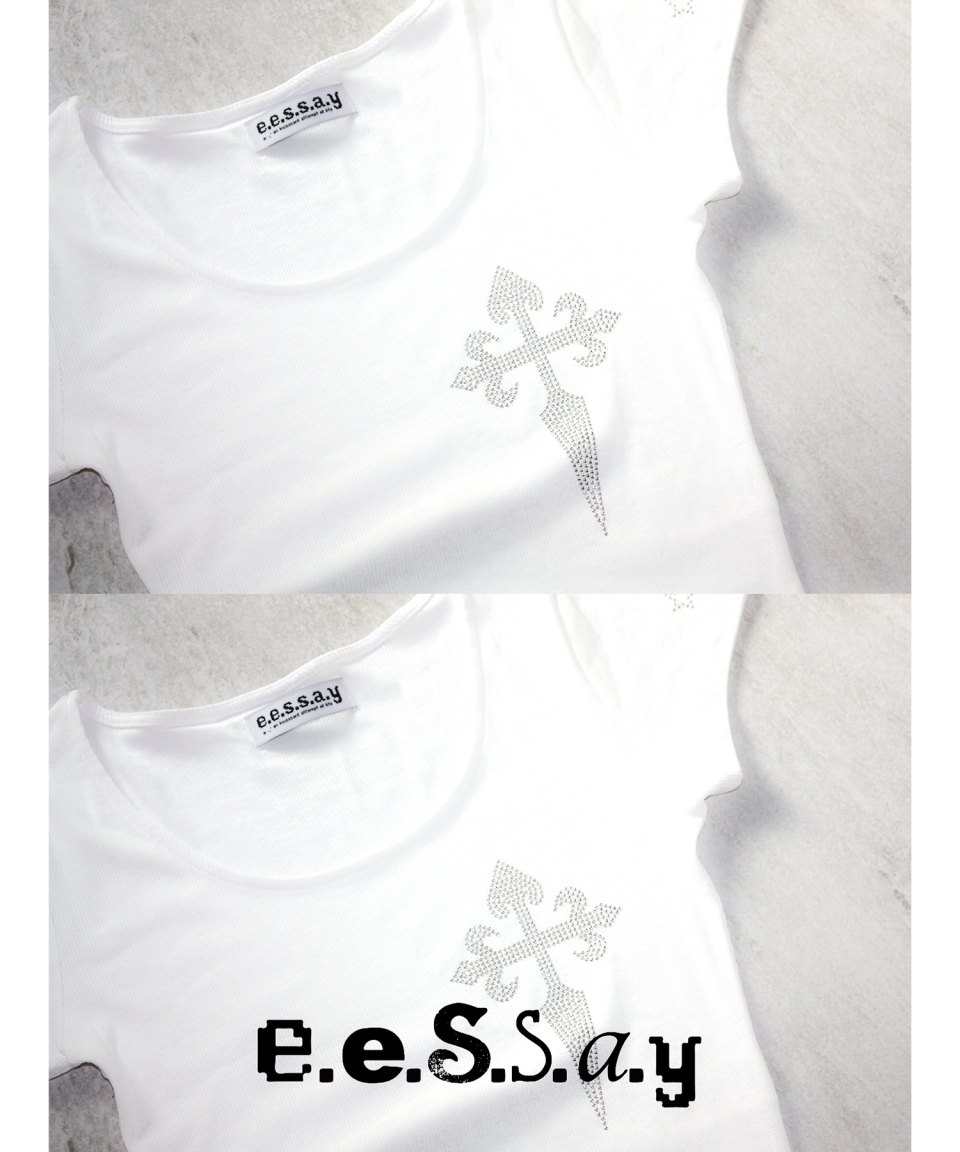 ★早期完売★EESSAY★SERAPHIC T SHIRT★日本未入荷★ MUSINSA公式 | EESSAY TK Seraphic T-Shirt - Silver White