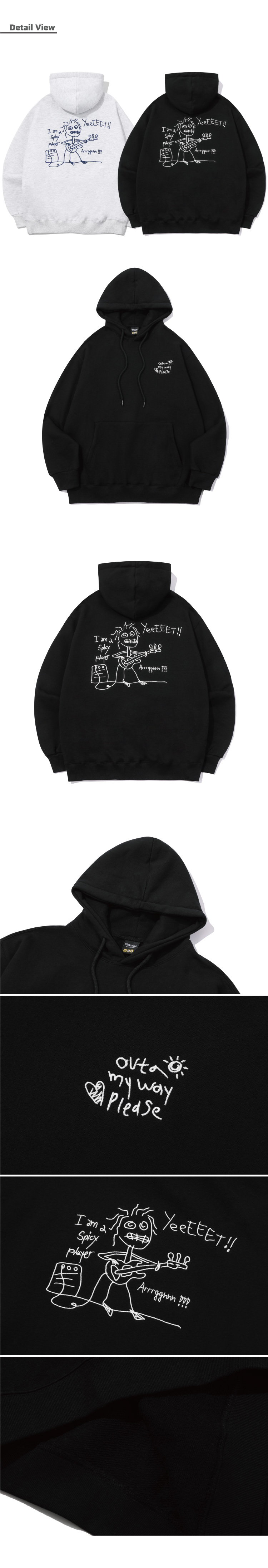 ROCKSTAR EMBROIDERY HOODIE