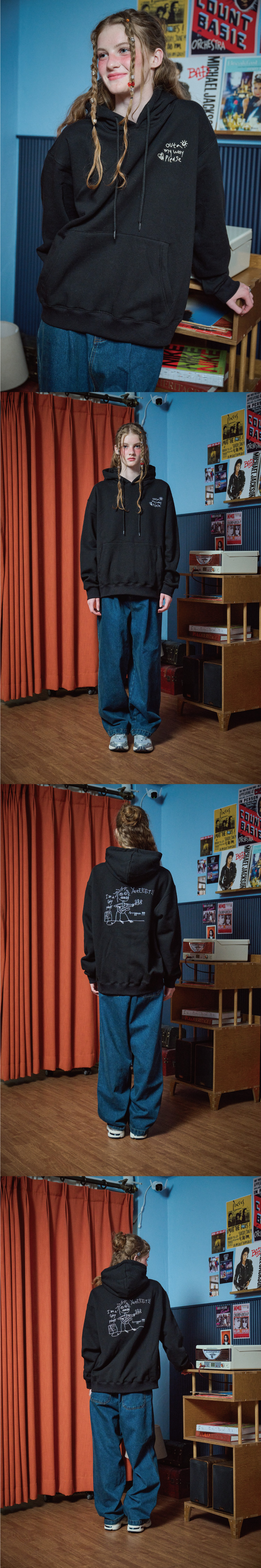 ROCKSTAR EMBROIDERY HOODIE