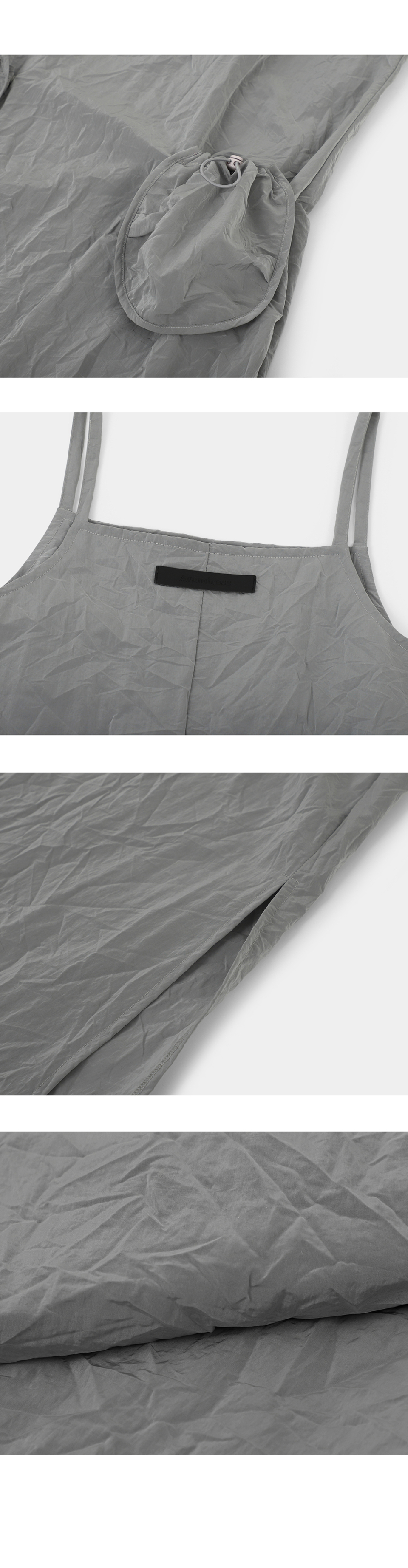 ● AVANDRESS ● shell wrinkle long onepiece - 3COL MUSINSA | AVANDRESS Wrinkle Wrinkles Onepiece - 3COL