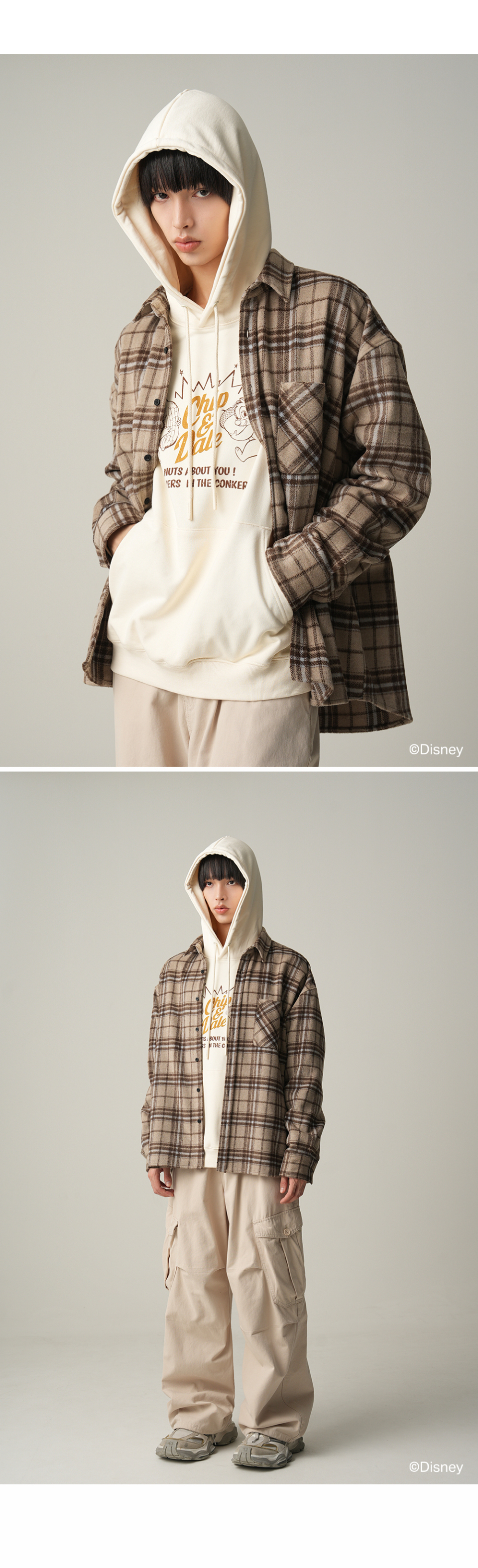MUSINSA | AVANDRESS Chip & Dale Unisex Hoodie - 3COL