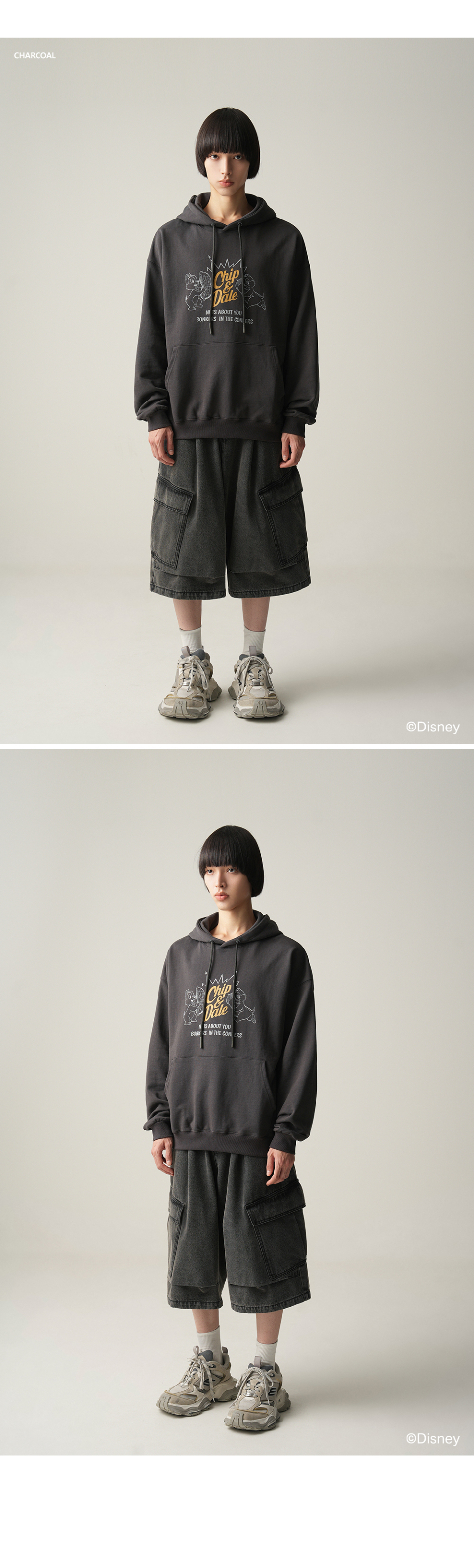 MUSINSA | AVANDRESS Chip & Dale Unisex Hoodie - 3COL