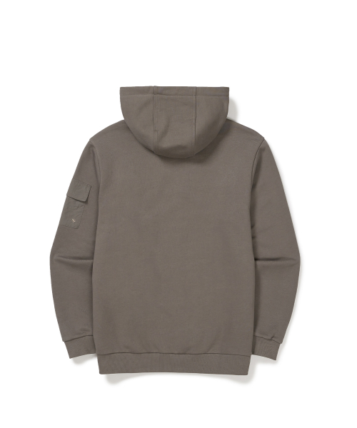 Худи Land с карманами (S24FMFHD60) Dark Khaki