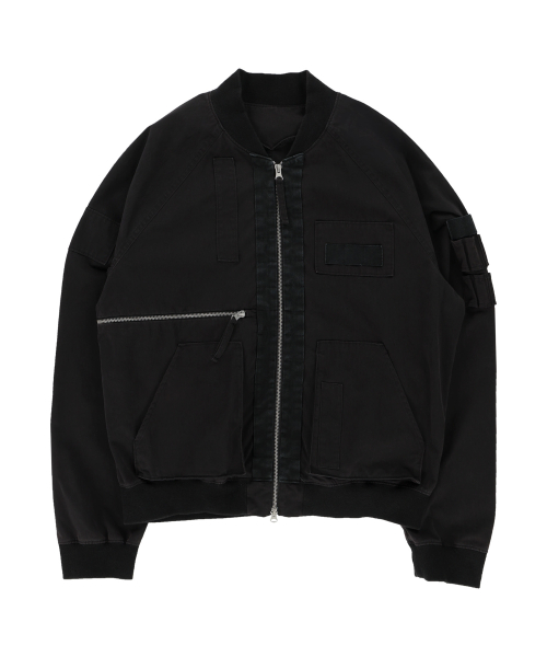 TCM vintage webbing blouson (чёрный)