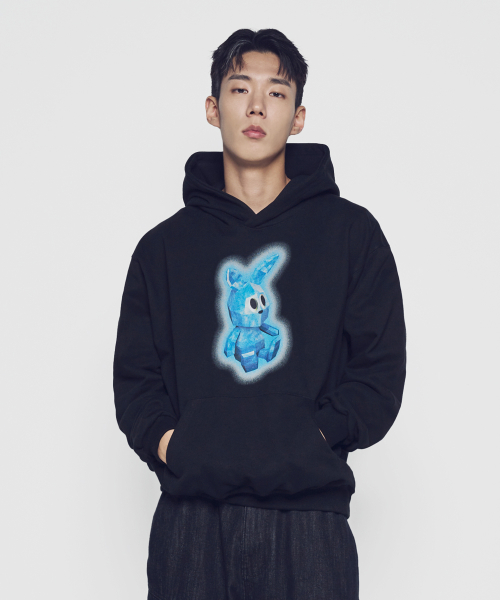 RETRO RABBIT HOODIE (3 COLOR)