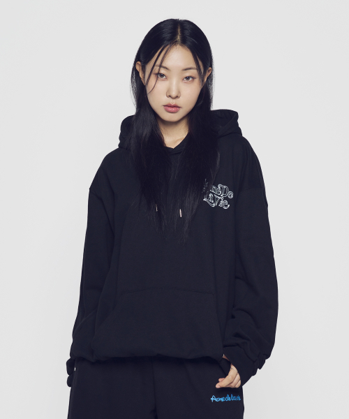 BLUR SKETCH BEAR HOODIE (3 COLOR)