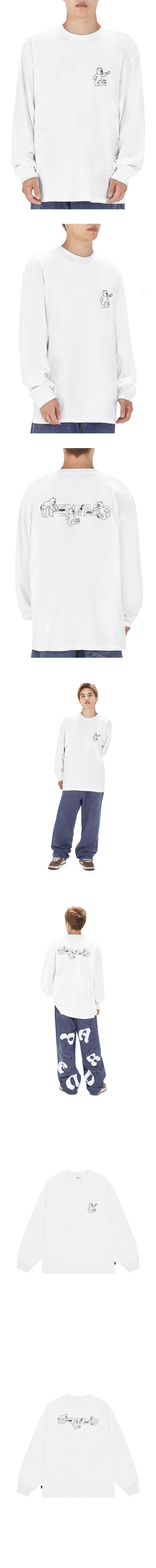 ★OY★PAINTING ODOLLY LONG SLEEVE - WHITE★正規品/直送料込 MUSINSA公式 | OY PAINTING ODOLLY LONG SLEEVE - WHITE