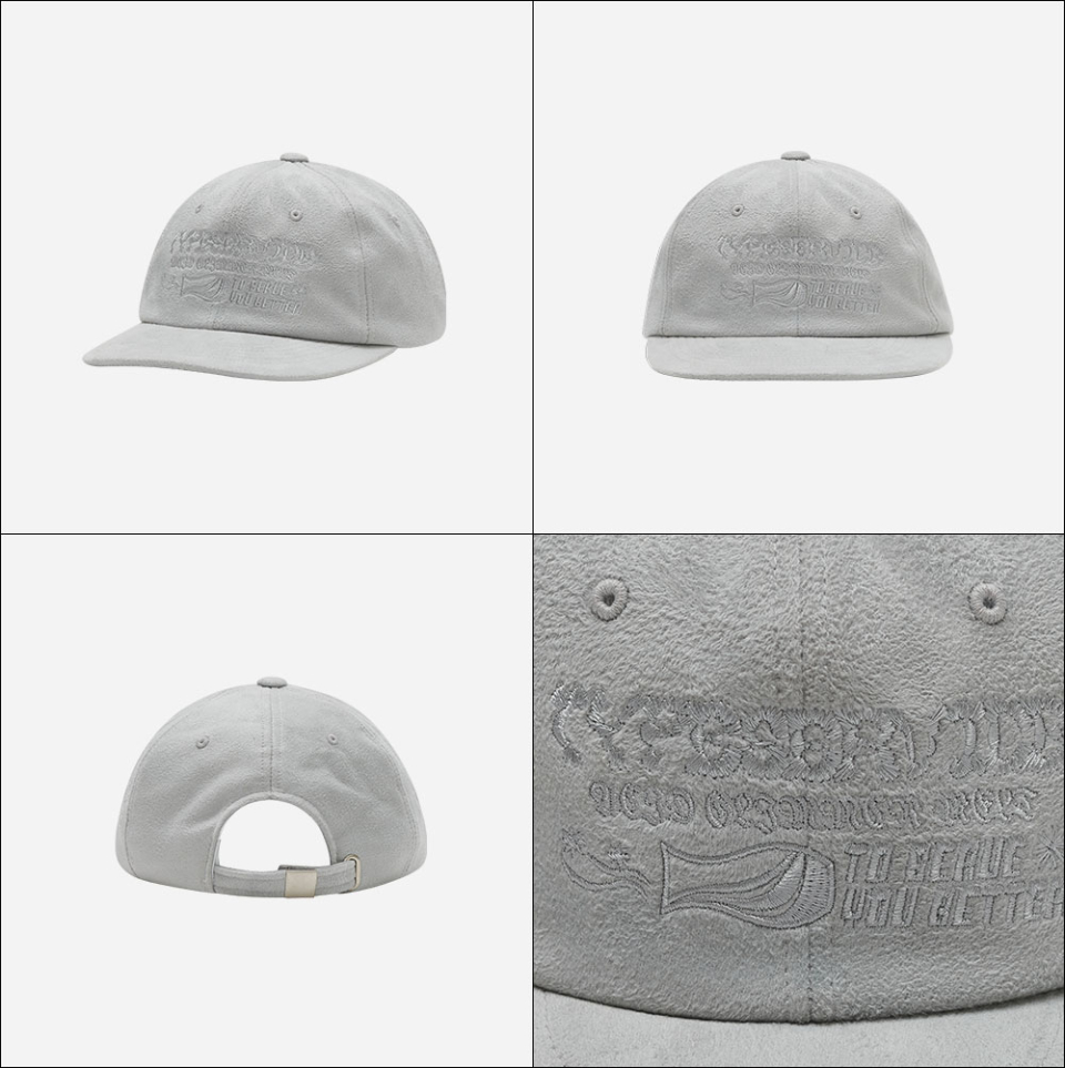 【typeservice】24fw Graphic Suede Cap MUSINSA | TYPESERVICE Graphic Suede Cap [Gray]