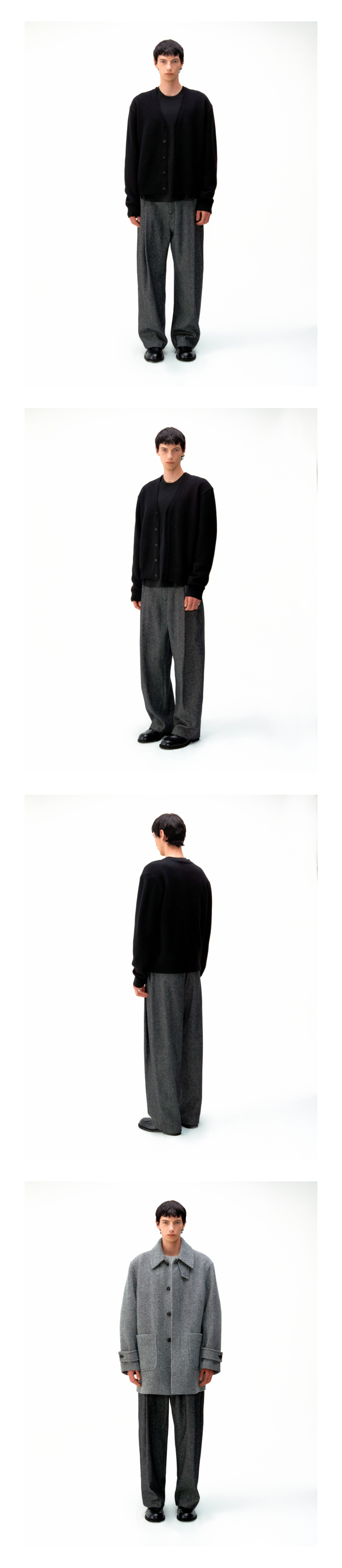 ★COOR★ Essential Wool Trousers (Black) MUSINSA | COOR Essential Wool Trousers (Black)