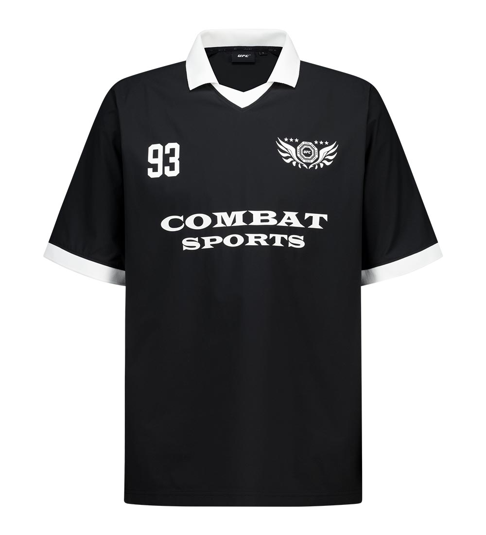 Футболка-поло UFC Fight Relaxed Fit Black U2SSV3106BK