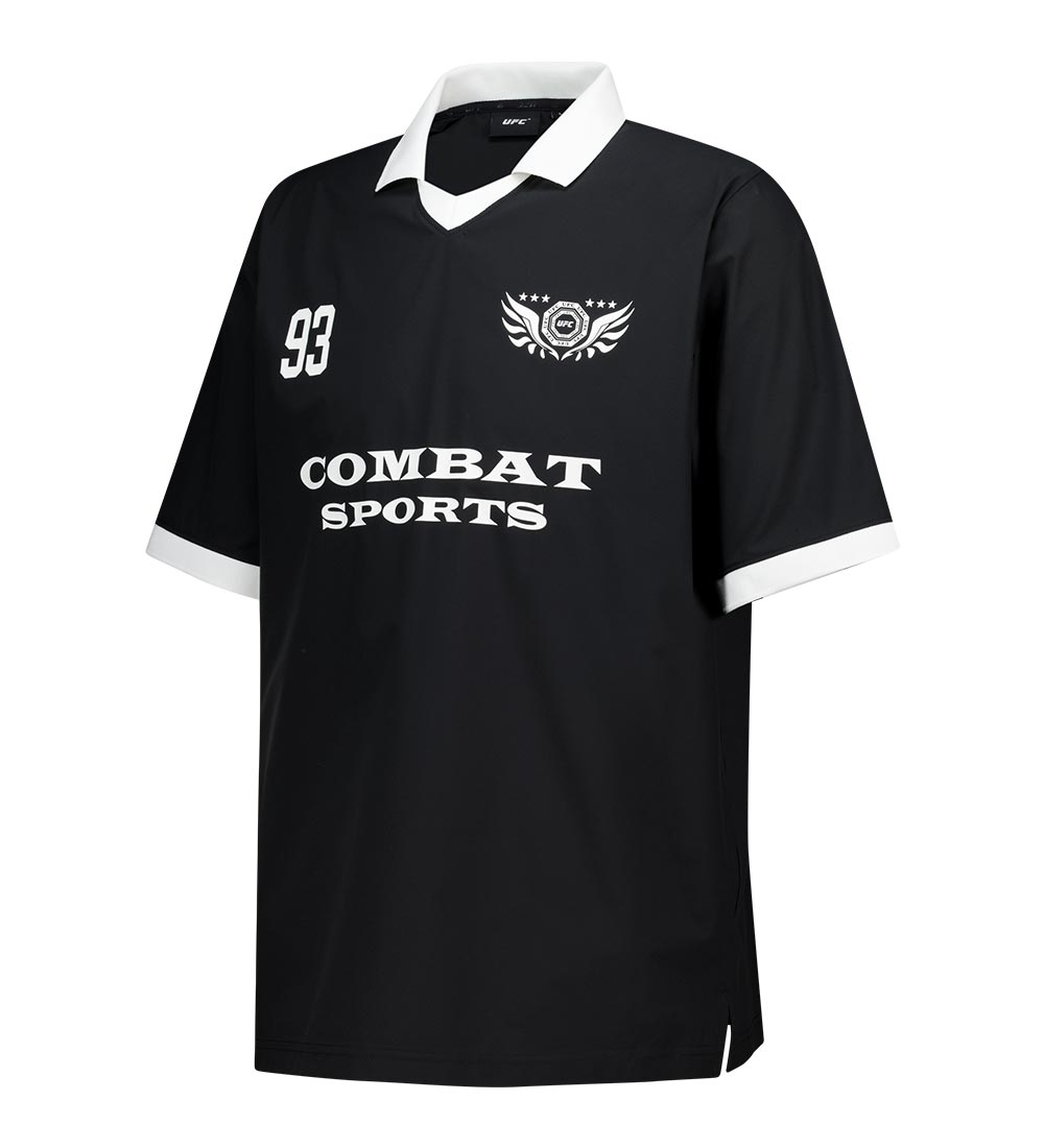 Футболка-поло UFC Fight Relaxed Fit Black U2SSV3106BK
