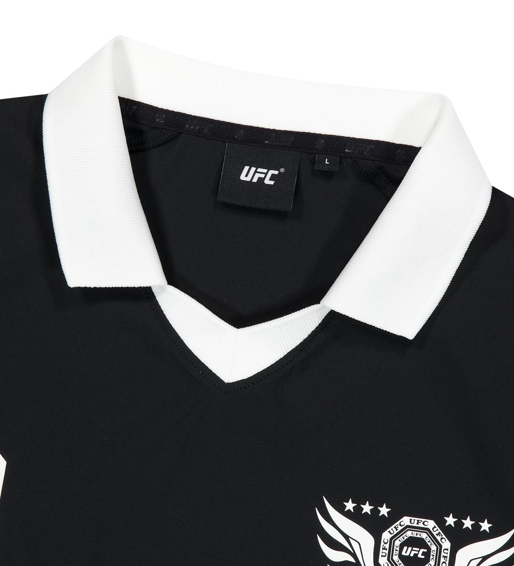 Футболка-поло UFC Fight Relaxed Fit Black U2SSV3106BK