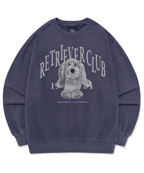 RETRIEVER DOLL CREWNECK [PIGMENT тёмно-синий]