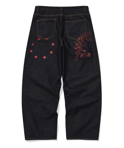 LIL RABBIT DENIM [INDIGO чёрный]