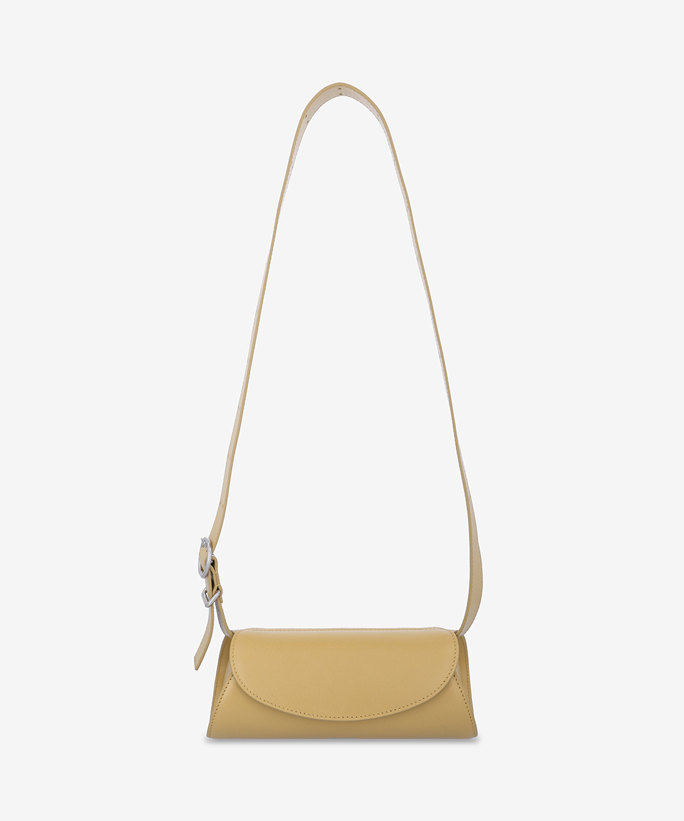 MUSINSA公式 | JIL SANDER Mini Cannolo Tote Bag - Pale Yellow
