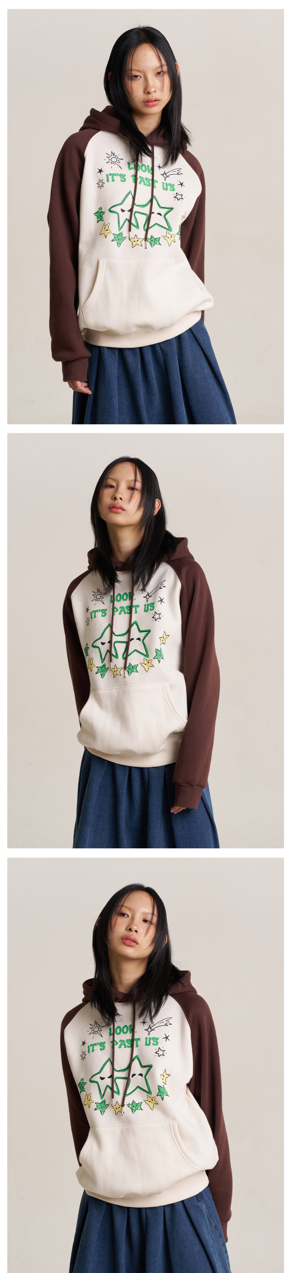 MUSINSA | SUPERSUB Dancing Star Hoodie - BLACK