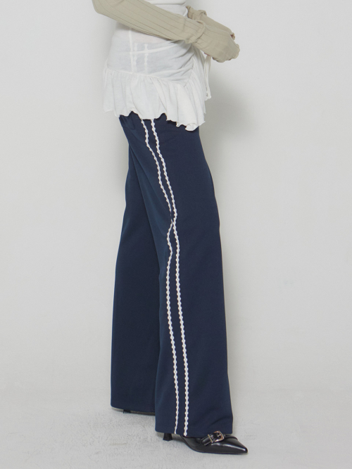 HAZE LACE TRACK PANTS - 5 COLOR