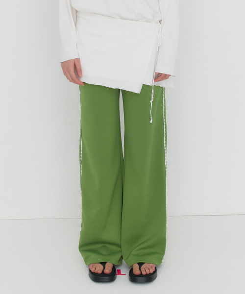 HAZE LACE TRACK PANTS - 5 COLOR
