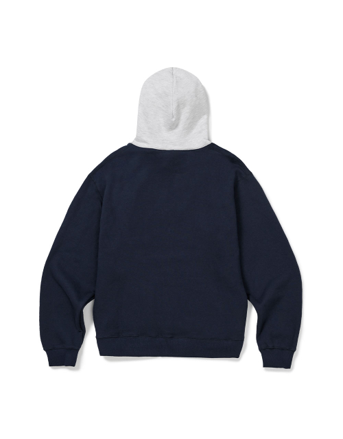 [Mmlg] RABEL PLAY HOODIE (AUTHENTIC тёмно-синий / ASH серый)