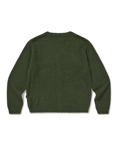 [Mmlg] MENDED PLAY CARDIGAN (зелёный)