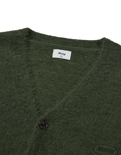 [Mmlg] MENDED PLAY CARDIGAN (зелёный)