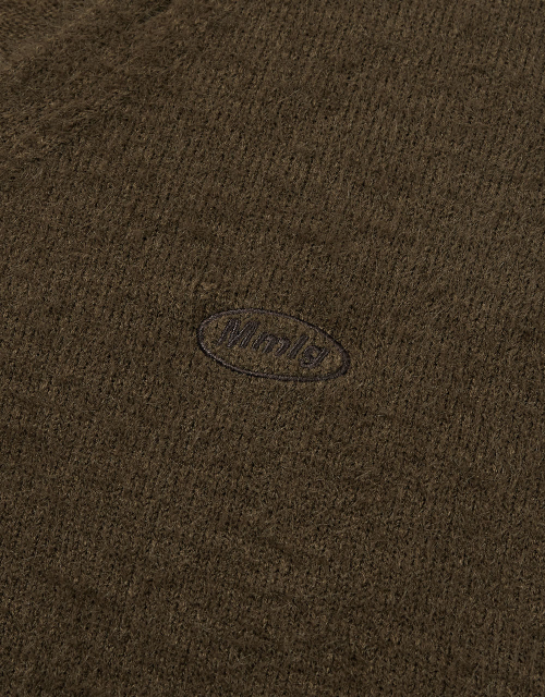 [Mmlg] MENDED PLAY CARDIGAN (коричневый)