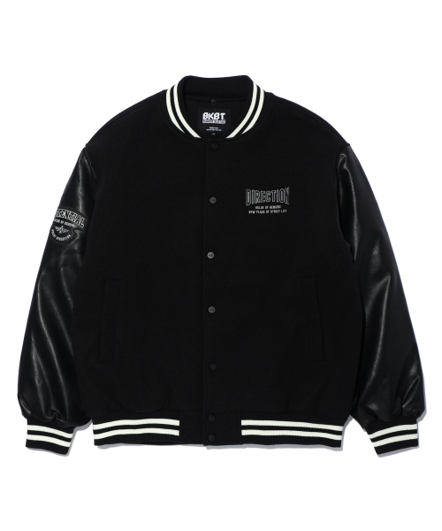 Шерстяной бомбер Direction Black (MP1JU010-076)