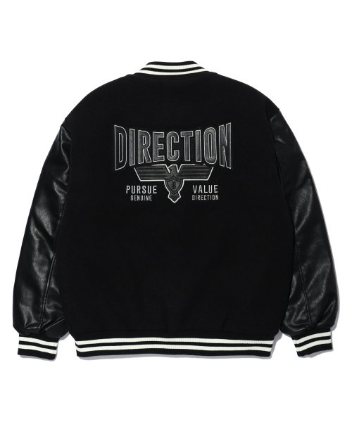 Шерстяной бомбер Direction Black (MP1JU010-076)