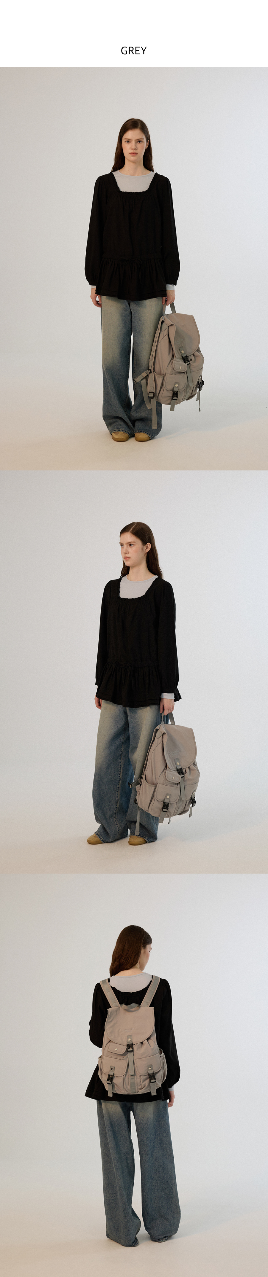 MUSINSA | SOMEWHEREBUTTER PP Backpack - 7color