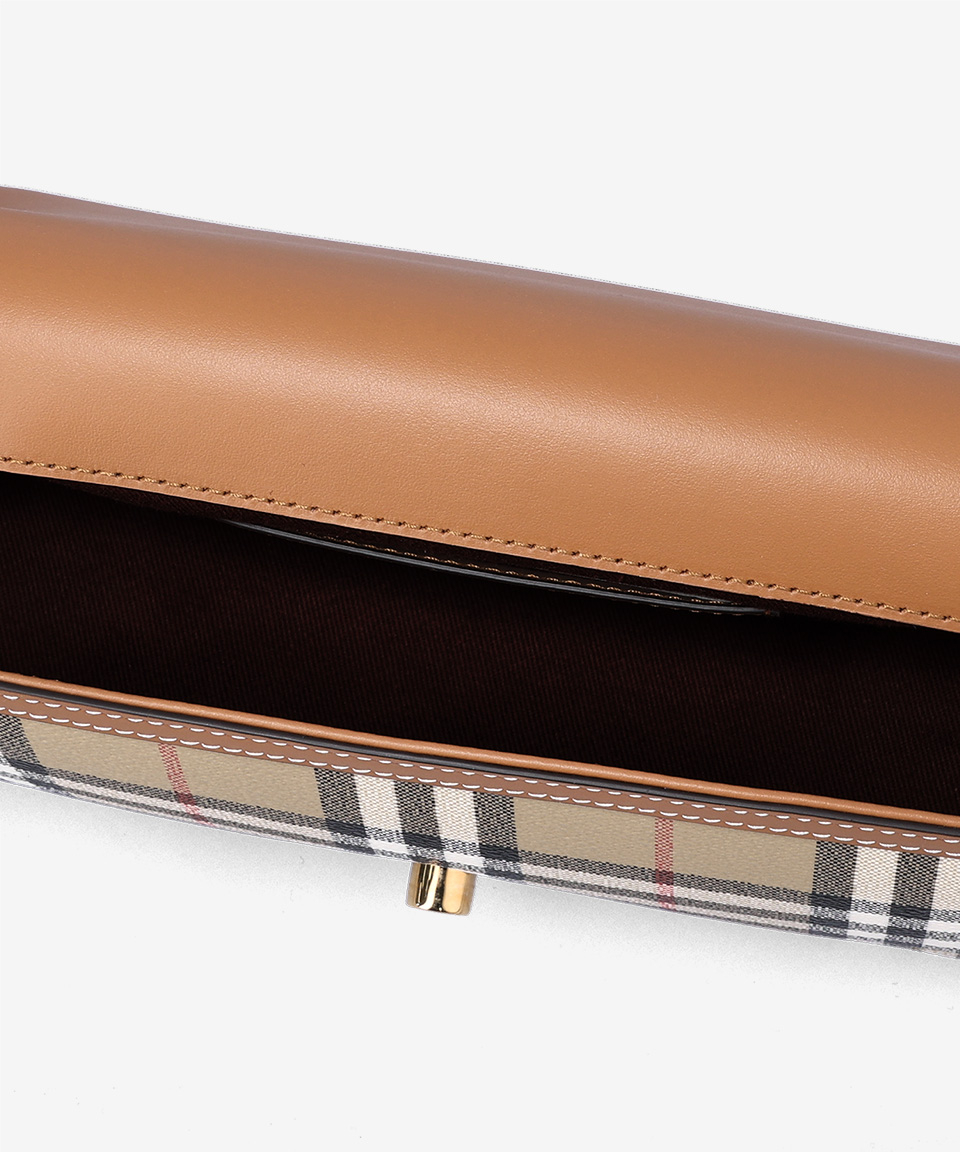 小物 BURBERRY MUSINSA | BURBERRY Small Note Crossbody Bag - Briar Brown