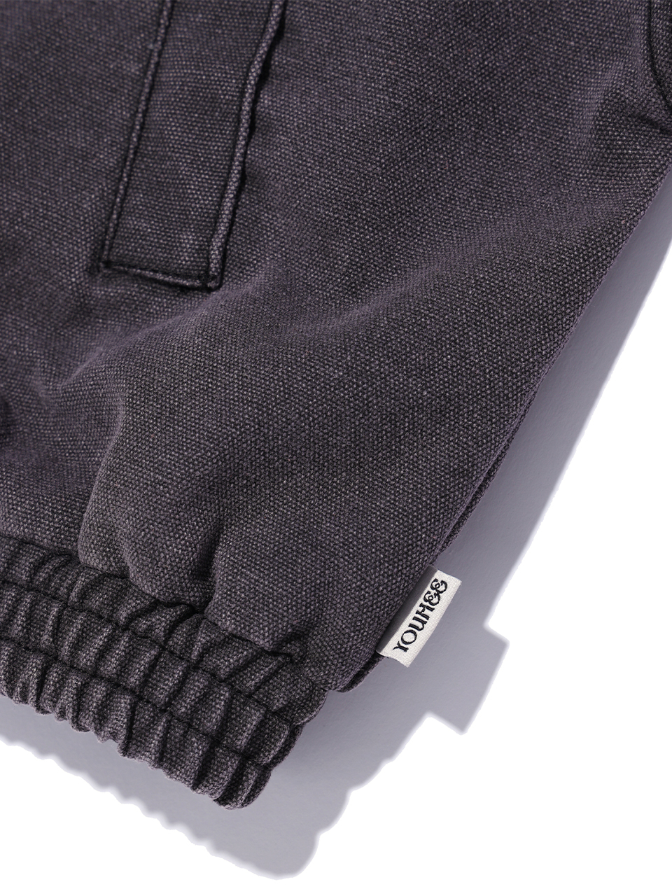 【YOUHEE】WASHED DENIM HOODIE JUMPER MUSINSA公式 | YOUHEE WASHED DENIM HOODIE JUMPER CHARCOAL