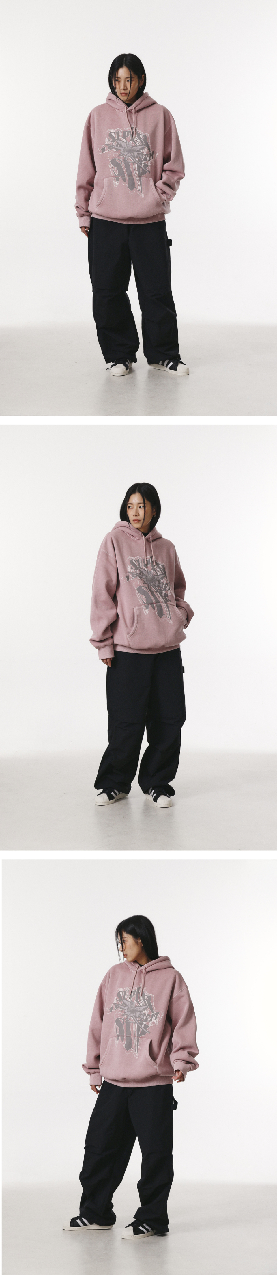 パーカー・フーディ SUPERSUB tornado hoodie pigment pink W3EPGIW2EG WOOL LINING] TORNADO HOODIE - PIGMENT PINK - SUPERSUB | 60