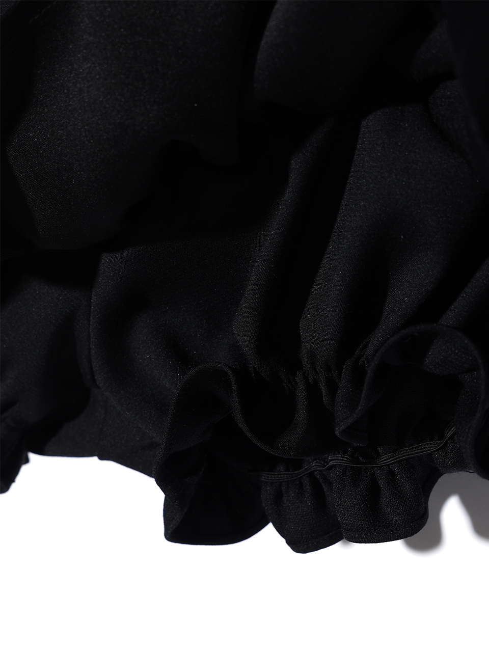 TUTU MINI SKIRT BALOON PANTS BLACK | youhee - もごつ | もごつ