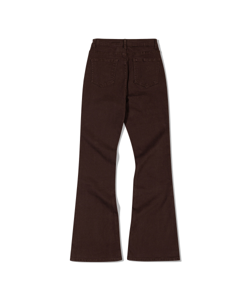 Джинсы клеш Contour (TRUFFLE BROWN)
