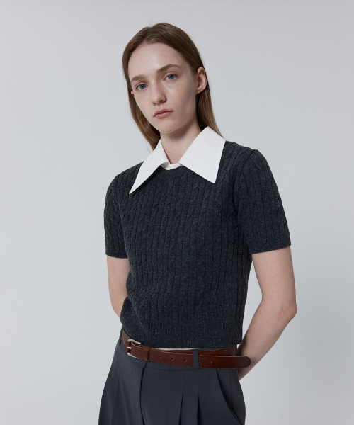 French Mock Shirts_White