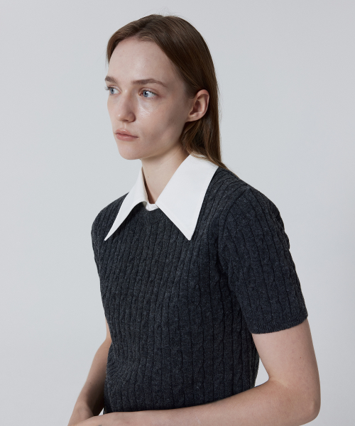 French Mock Shirts_White
