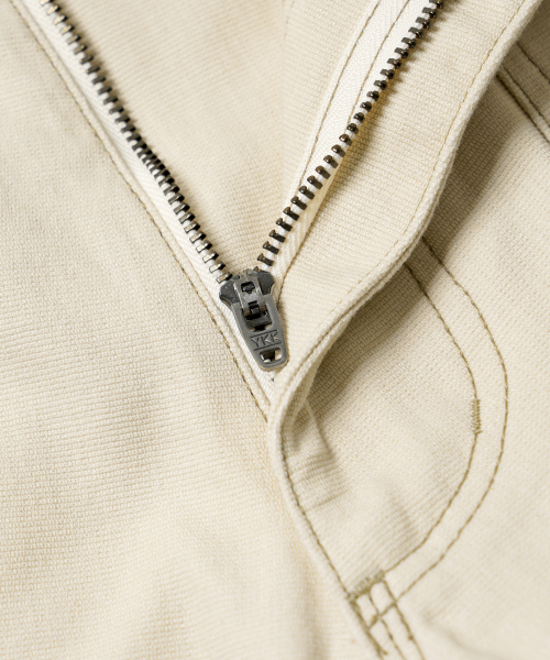 JUNGLE CLOTH DOUBLE KNEE PANTS_ CREAM