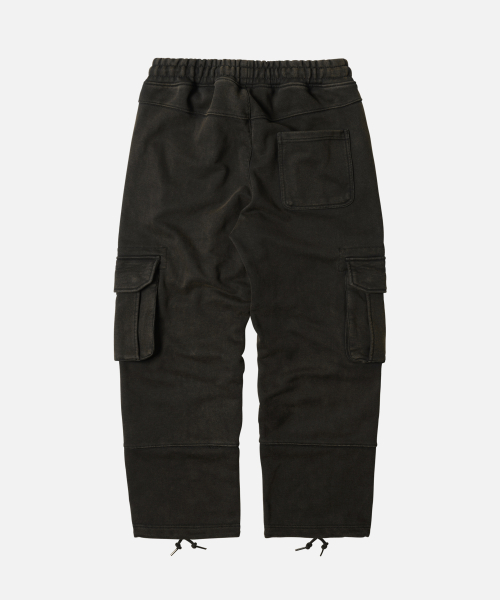 FRENCH PARATROOPER SWEAT PANTS_ BLACK BROWN