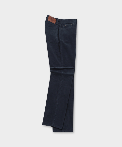 slim fit 15W cordury 5pocket штаны(navy)(BBPCMM4531QEW)
