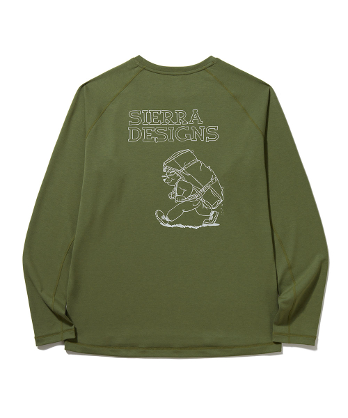 Футболка с длинным рукавом Sierra Grizzly KHAKI