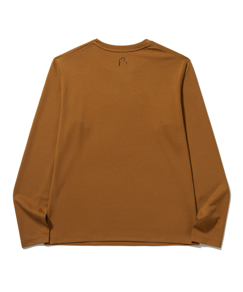 W) Лонгслив THINK OUTSIDE с графикой ORANGE