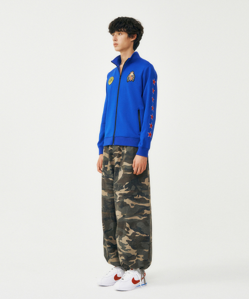 Винтажная олимпийка 90S / BLUE