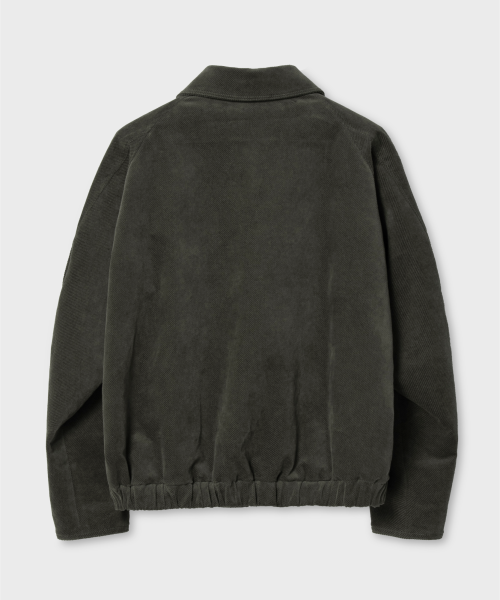 Блузон со строчкой_KHAKI