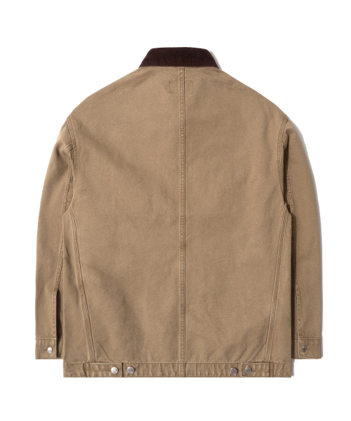 RG Washed Work Chore Jacket(Beige)