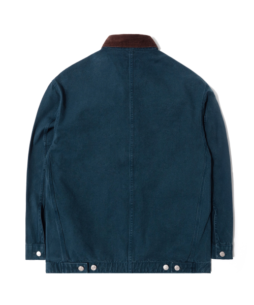 RG Washed Work Chore Jacket(Navy)